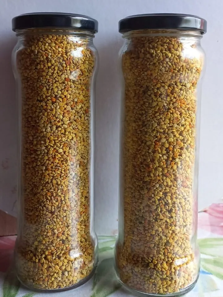Frascos de polen multifloral